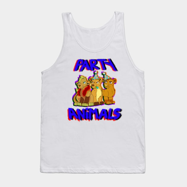 Party Animals Tank Top by RockyHay